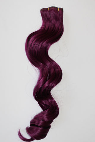 24 Inch "Deluxe" Wefting - Dark Purple