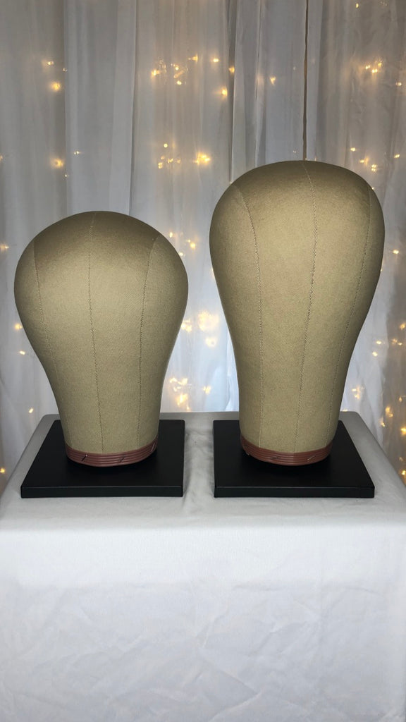 Canvas Wig Blocks