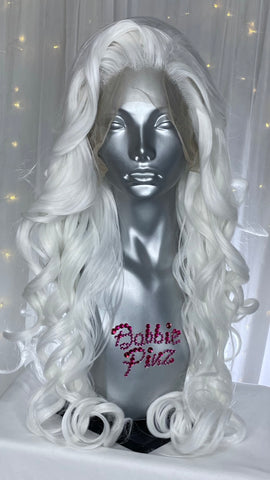 "Sarah" Platinum White