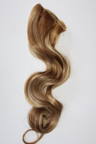 24 Inch "Deluxe" Wefting - Tri-Color Blonde