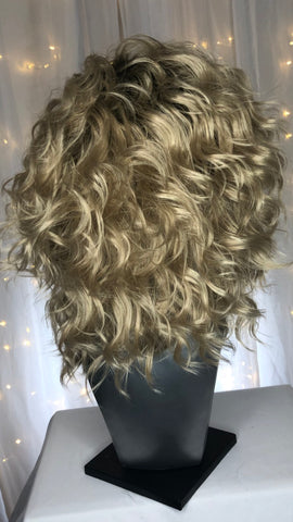 "Sabrina" - Dark Rooted Beige Blonde