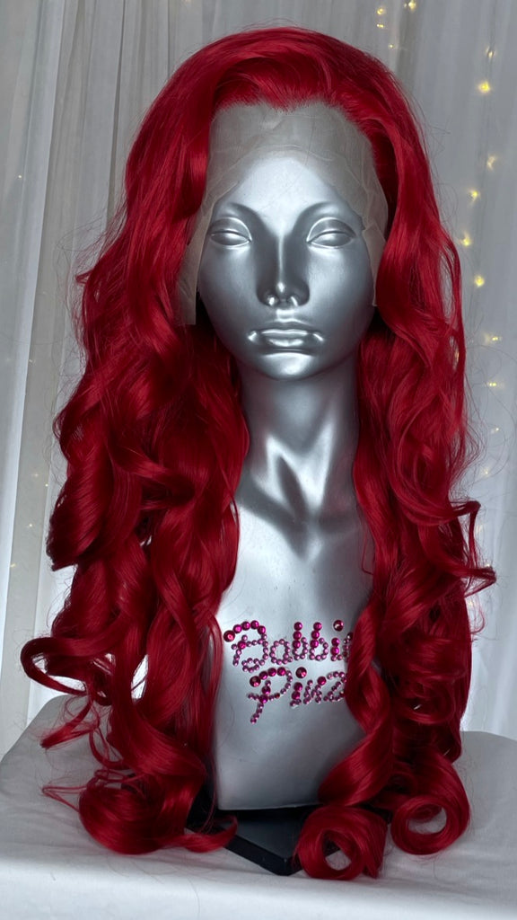 "Sarah" - Bright Red