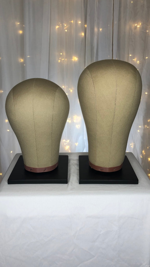 2 T Pins for Styling Wigs on a Canvas Block